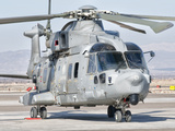 An Italian Navy EH101 Helicopter at Forward Operating Base Herat, Afghanistan Lámina fotográfica por Stocktrek Images