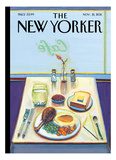 The New Yorker Cover - November 21, 2011 Wydruk giclee autor Wayne Thiebaud