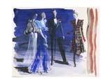 Vogue - June 1936 Giclee-trykk av René Bouét-Willaumez