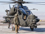 An Italian Army Agusta AW129 Mangusta Attack Helicopter Fotografie-Druck von  Stocktrek Images