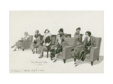 Vogue - February 1931 Giclee-trykk av Pierre Brissaud
