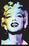 Marilyn Monroe Blacklight Photo