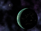 Artist's Concept of How an Extraterrestrial Civilization on an Earth-Like Planet Might Look Photographic Print by  Stocktrek Images