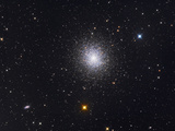 The Great Globular Cluster in Hercules Photographic Print by  Stocktrek Images