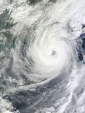 Typhoon Megi Photographic Print by  Stocktrek Images