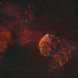 The Jellyfish Nebula Photographic Print by  Stocktrek Images