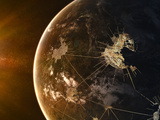 This Planet Is Home to the Capital of Asellus Secundus Photographic Print by  Stocktrek Images