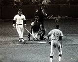Reggie Jackson Autographed 1977 World Series Home Run Vs. Hough Photograph Photo