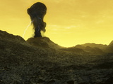 The Surface of an Infernal Planet, Venus Photographic Print by  Stocktrek Images
