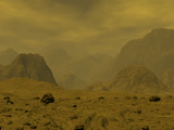 Artist's Concept of the Surface of Venus Photographic Print by  Stocktrek Images