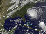 Hurricane Earl Photographic Print by  Stocktrek Images