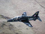 A Hawk Jet Trainer Aircraft of the Royal Air Force Photographic Print by  Stocktrek Images