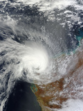Tropical Cyclone Carlos Photographic Print by  Stocktrek Images