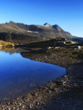 Skittendalen Mountain Peaks in Troms County, Norway Photographic Print by  Stocktrek Images