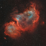 IC 1848, the Soul Nebula Photographic Print by  Stocktrek Images