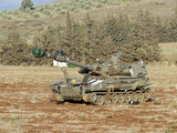 An M109 Self-Propelled Howitzer of the Israel Defense Forces Photographie par  Stocktrek Images