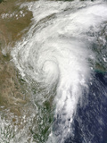Tropical Storm Hermine over Texas Photographic Print by  Stocktrek Images