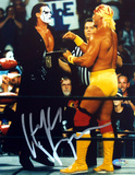 Hulk Hogan Autographed Vs. Sting Photograph Photo