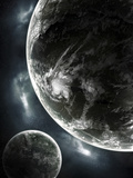 First Day on a Recently Colonized Earth-Like Planet Photographic Print by  Stocktrek Images