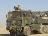 A British Army Foden 6X6 HeaVY Recovery Vehicle Photographic Print by  Stocktrek Images