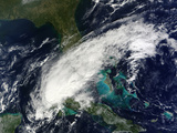 Hurricane Paula Photographic Print by  Stocktrek Images