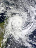Tropical Cyclone Bingiza Photographic Print by  Stocktrek Images