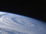 A High-Oblique View of the Extra-Tropical Unnamed Cyclone That Merged with Hurricane Earl Photographic Print by  Stocktrek Images