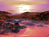 The Sun Begins its Journey Toward Becoming a Red Giant Photographic Print by  Stocktrek Images