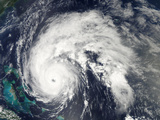 Hurricane Earl Photographic Print by  Stocktrek Images