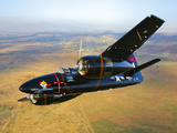 A Grumman F7F Tigercat in Flight Photographic Print by  Stocktrek Images