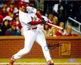 Jeff Suppan Autographed NLCS Game Three Home Run Photograph Foto