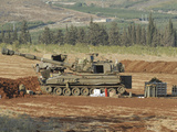 An M109 Self-Propelled Howitzer of the Israel Defense Forces Lámina fotográfica por Stocktrek Images