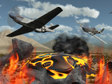 American P-51 Mustang Fighter Planes Destroy a UFO Fotografisk tryk af Stocktrek Images American P-51 Mustang Fighter Planes Destroy a UFO Fotografisk tryk af Stocktrek Images