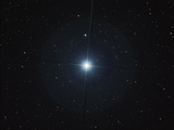 Rigel Is the Brightest Star in the Constellation Orion Photographic Print by  Stocktrek Images