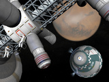 Artist's Concept of a Future Space Exploration Mission Photographic Print by  Stocktrek Images