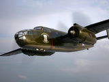 A North American B-25 Mitchell in Flight Photographic Print by  Stocktrek Images