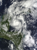 Hurricane Paula Photographic Print by  Stocktrek Images