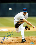 Aaron Heilman NY Mets Pitching Autographed Photo (Hand Signed Collectable) Photo