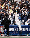 David Wright Autographed Dive Into the Stands Photograph Photo
