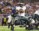 Osi Umenyiora Autographed Sacking McNabb Photograph Photo