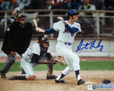 Art Shamsky Autographed New York Mets Swing Horizonta Photograph Photo