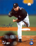 Billy Wagner Autographed Away Pitching vs. Atlanta Photograph Photographie