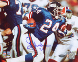 OJ Anderson Autographed SB XXV Rushing Photo Photo OJ Anderson Autographed SB XXV Rushing Photo Photo