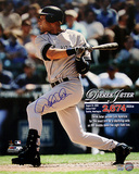 Derek Jeter Autographed Most Hits By A Shortstop Record 2674th Hit Collage Photograph Photographie