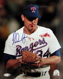 Nolan Ryan Autographed Blood Photograph Photographie