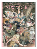 The New Yorker Cover - September 29, 1997 Premium Giclee Print by Edward Sorel