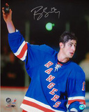 Brandon Dubinsky Rangers Holding Up The Puck Autographed Photo (Hand Signed Collectable) Photo