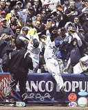 David Wright Autographed Dive In The Stands Photograph Photo