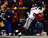 Amani Toomer Autographed Diving Catch vs Packers Horizontal Photo