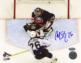Martin St. Louis Autographed Playoff Goal vs DiPietro Photograph Foto